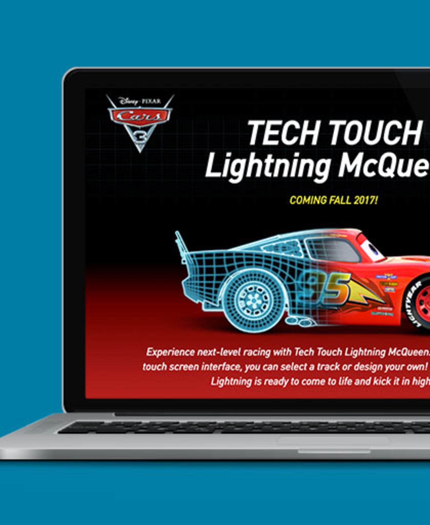 Tech Touch Lightning McQueen