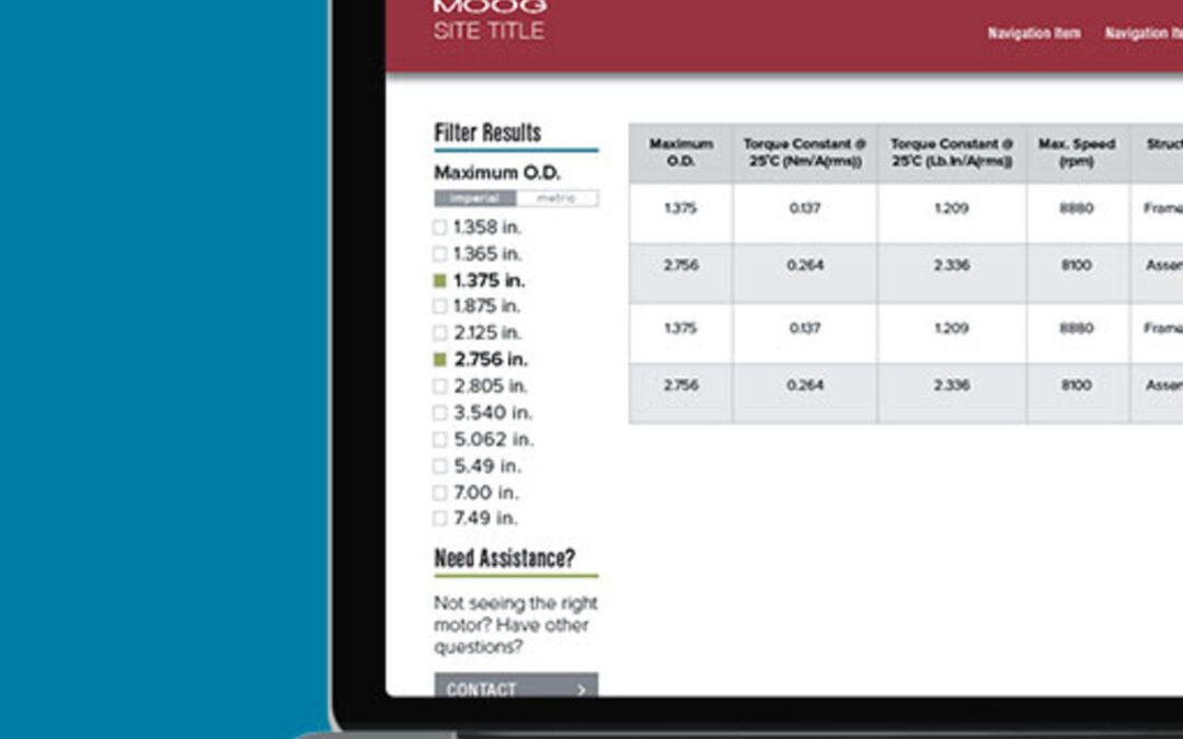 Moog Intranet Website