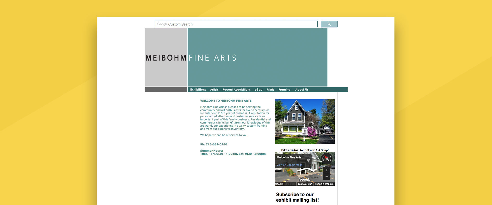 Meibohm Fine Arts Gallery