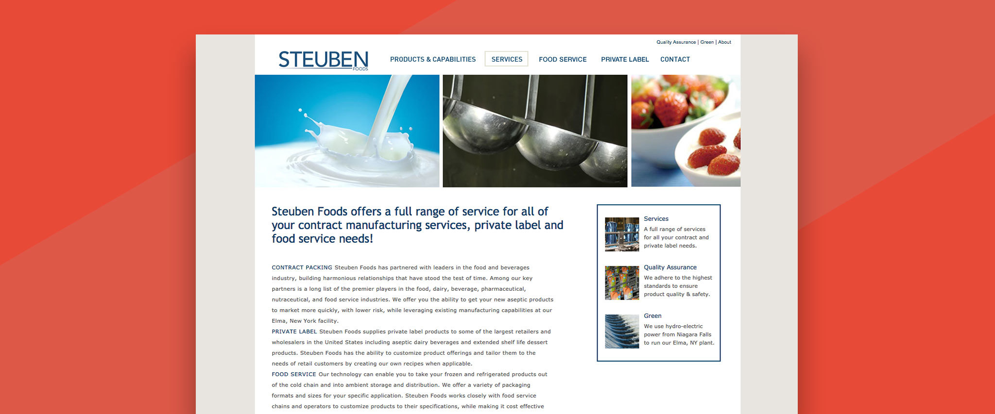 Steuben Foods Gallery