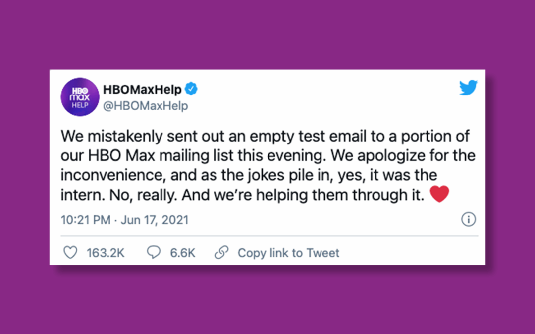 4 lessons to learn from HBO Max’s #DearIntern campaign.