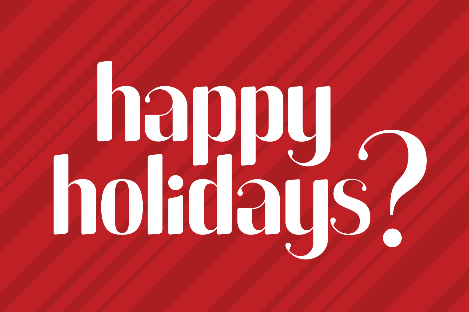 happy holidays from clevermethod!