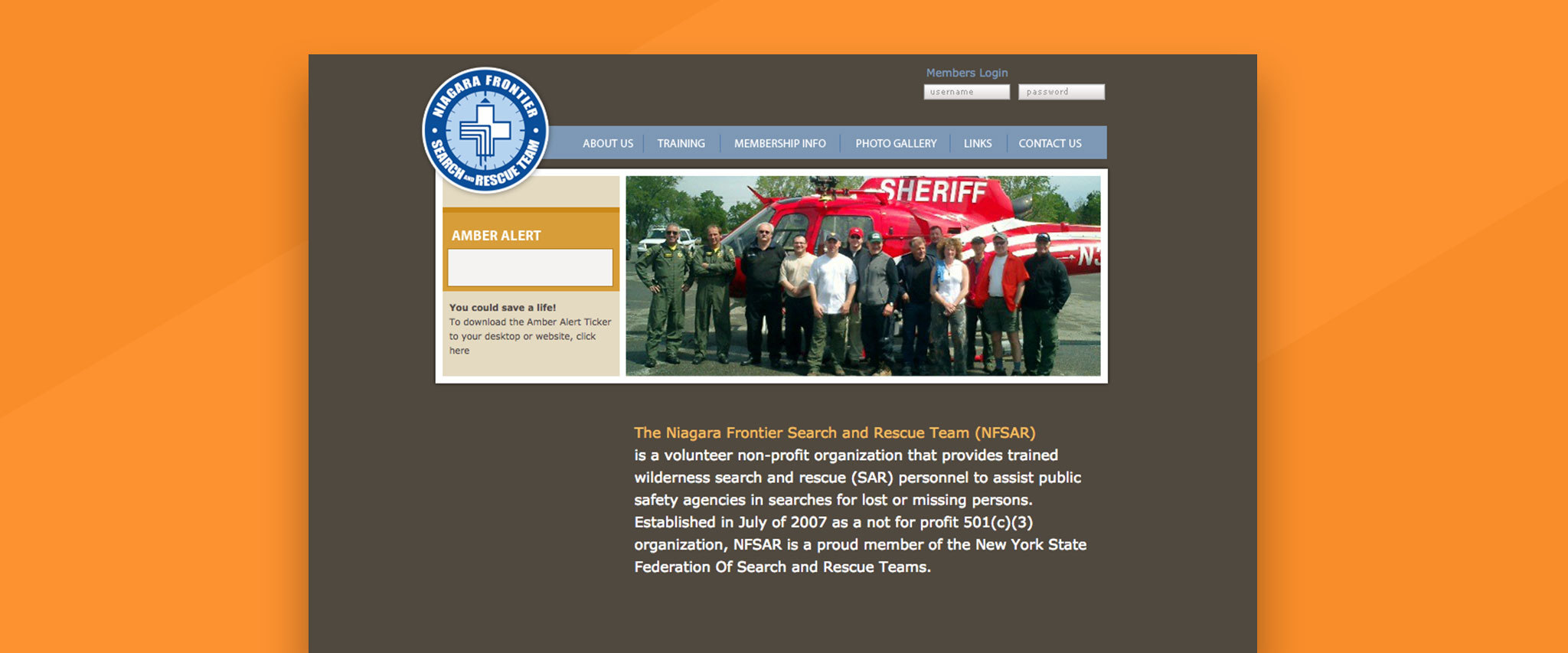 Niagara Frontier Search and Rescue Gallery